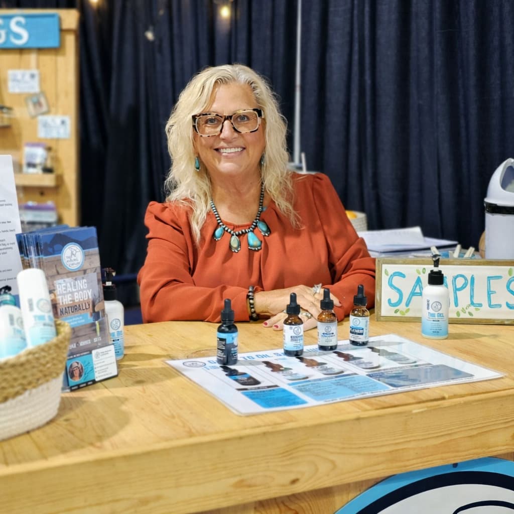 Happy smiling cowgirl