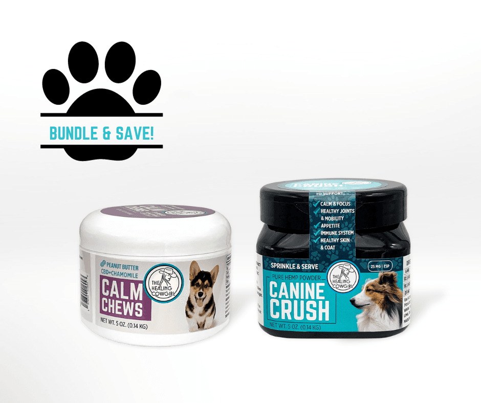 Calm Dog Bundle – Chews & Canine Crush for Relaxation