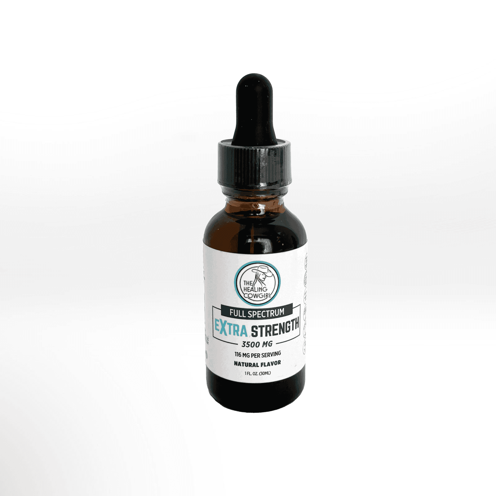 Extra Strength CBD Oil (116 mg) Full Spectrum Hemp Formula