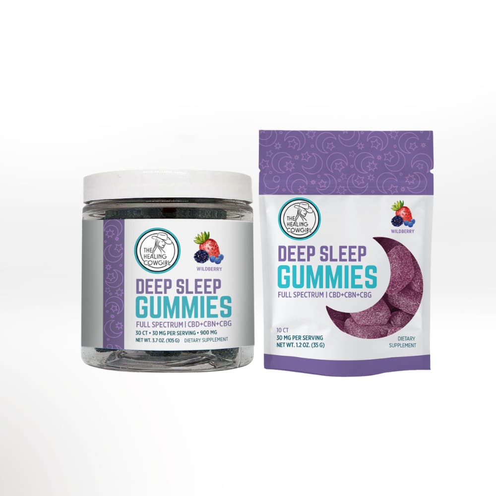 Deep Sleep Gummies – Full Spectrum (Wildberry)