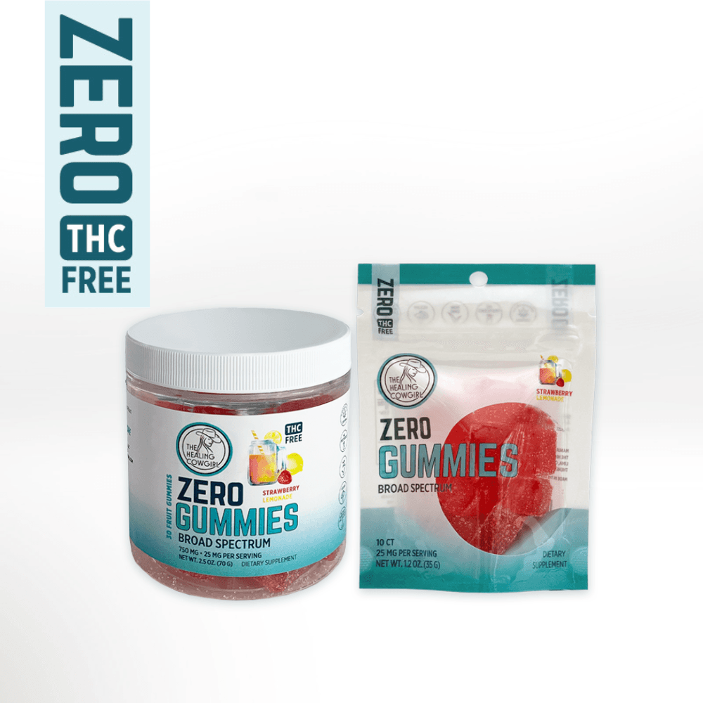 Calm Gummies – Broad Spectrum Hemp for Stress & Balance (Strawberry Lemonade)