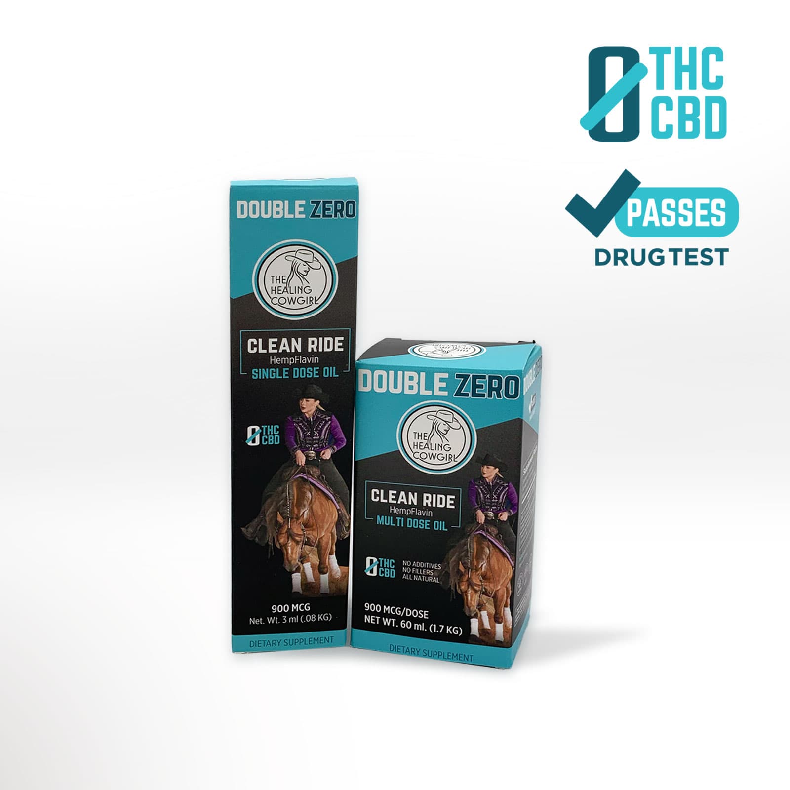 Clean Ride HempFlavin Oil â€“ Equine Relief (CBD-Free & THC-Free)