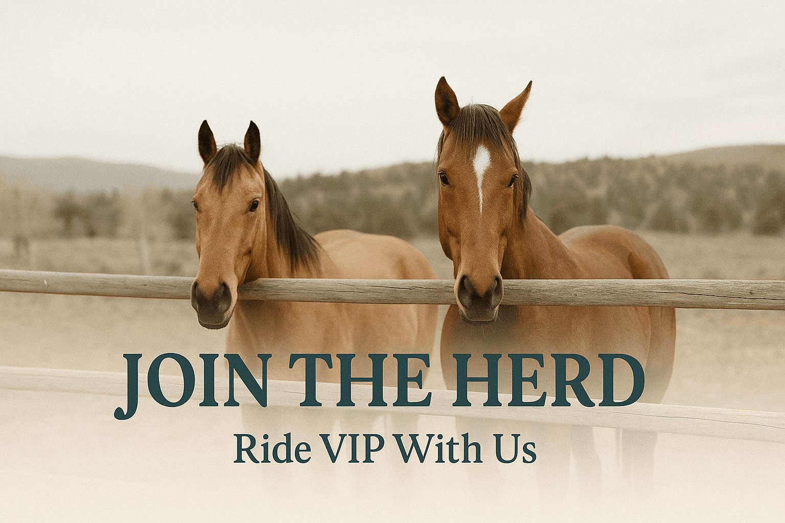Join the Herd – Ride VIP With Us