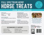 Hemp Horse Treats - Supplement Facts