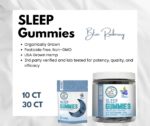 Now with 2 sizes! Enjoy our popular SLEEP Gummies in 10 CT or 30 CT.