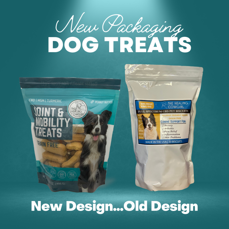 a dog treats in a bag