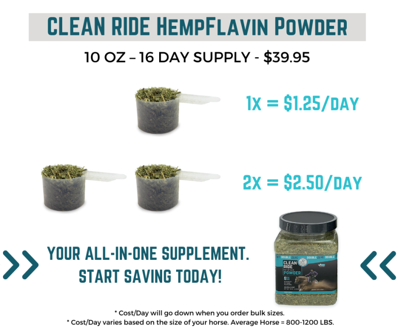 Supplement Costs/Day for HempFlavin Powder