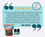 Customer Testimonial for our Treats & Canine Crush