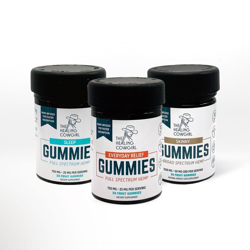 Gummie trifecta for everyday, sleep and weight management