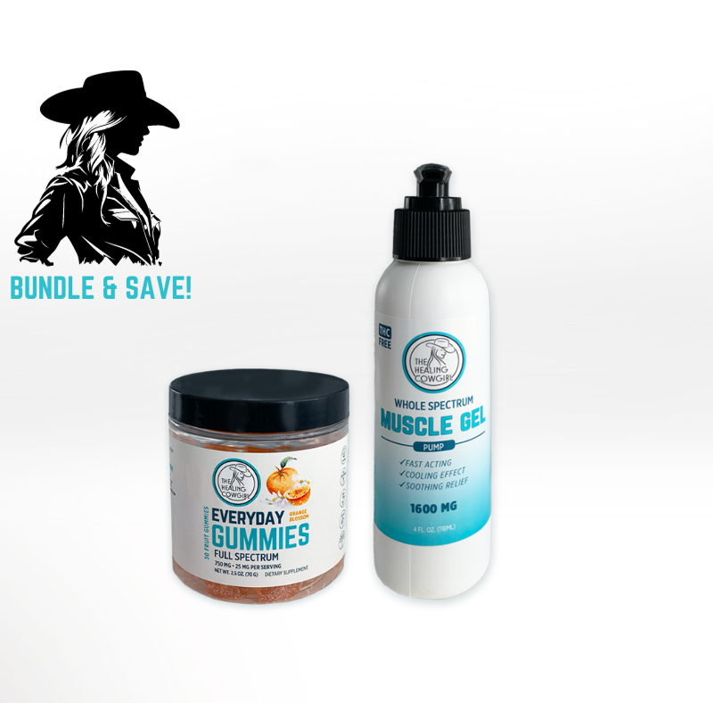 For life's Everyday Stressors, our Gummies and Muscle Gel set will keep you balanced!