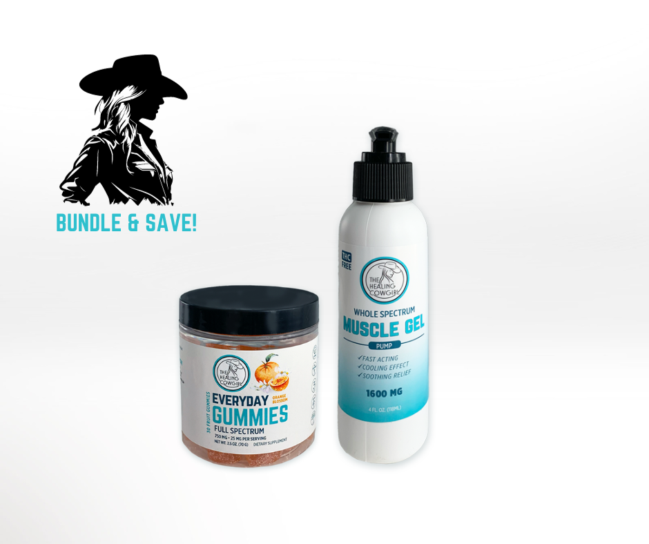 For life's Everyday Stressors, our Gummies and Muscle Gel set will keep you balanced!