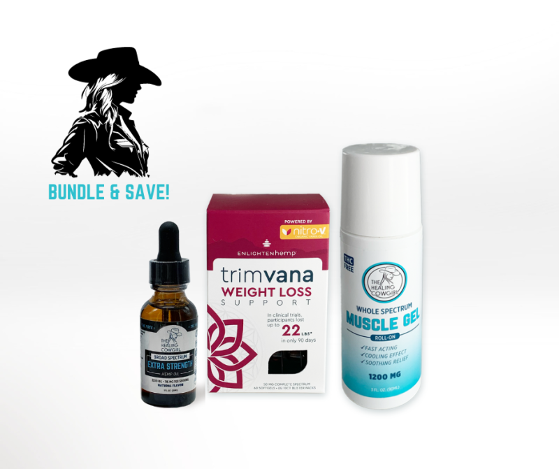 With ZERO THC you can have Zero Guilt with this trio of products!