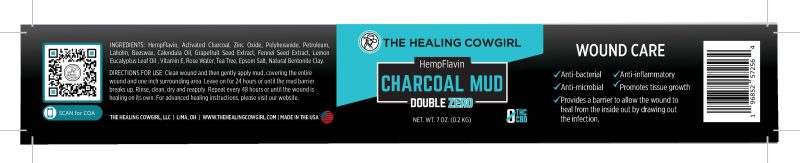 DOUBLE ZERO Clean Ride HempFlavin Charcoal Mud is great for Wound Care!