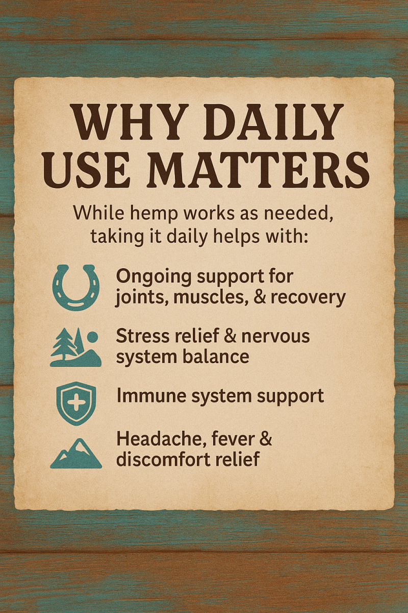 why daily use calm gummies