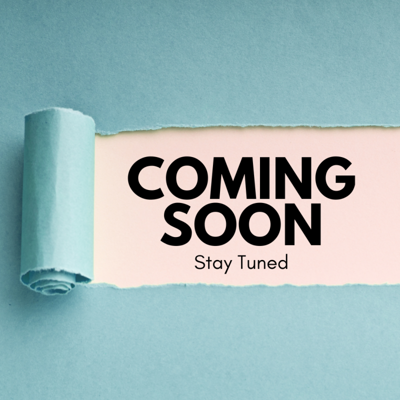 Stay tuned for new products coming!