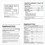 Dr Rahm Pack Supplement Facts