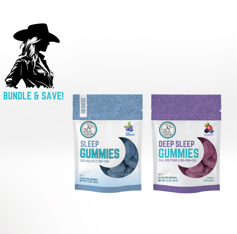 Enjoy a trial size of both our popular SLEEP Gummies to find out which one is right for you!